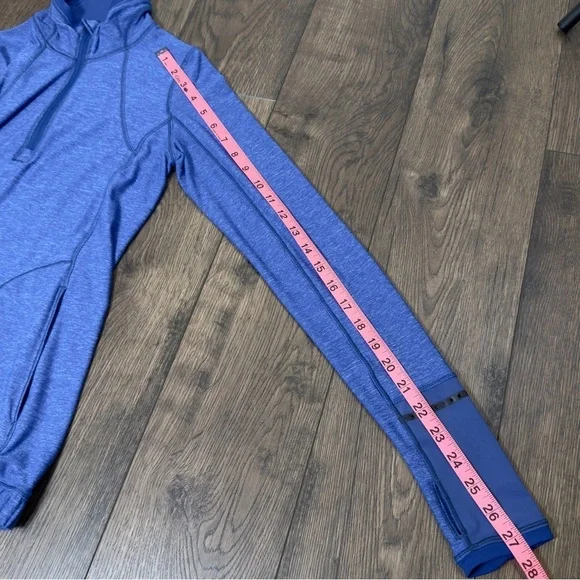 Lululemon Pace Pusher Half-Zip Pull Over Size 4 - Picture 9 of 10
